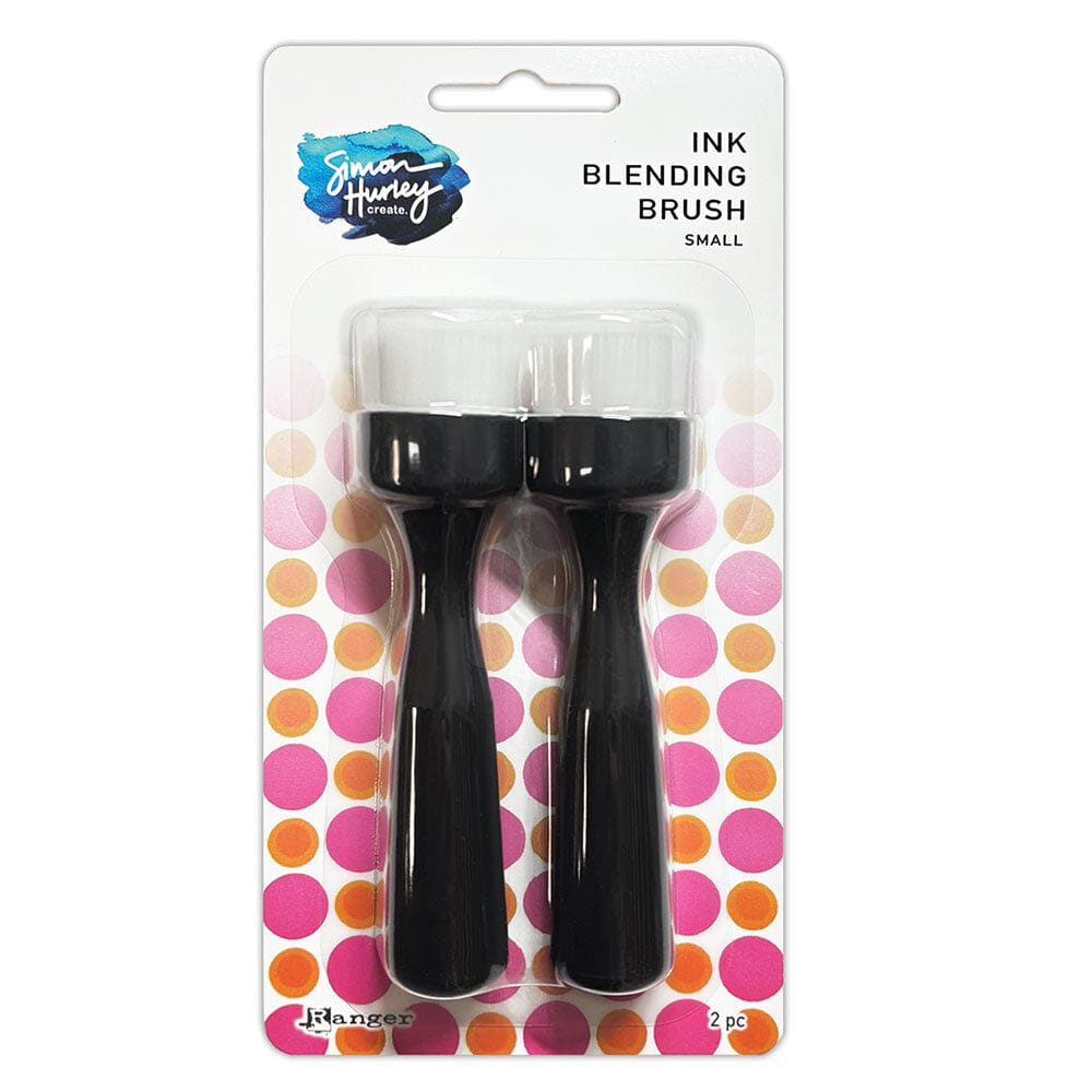 Ranger Ink - Simon Hurley - Blending Brush Small, 2 pk-ScrapbookPal