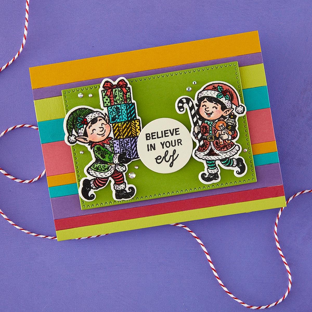 Ranger Ink - Simon Hurley - Clear Stamps &amp; Dies - Naughty or Nice-ScrapbookPal