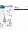 Ranger Ink - Simon Hurley - Clear Stamps & Dies - Sketched Christmas-ScrapbookPal