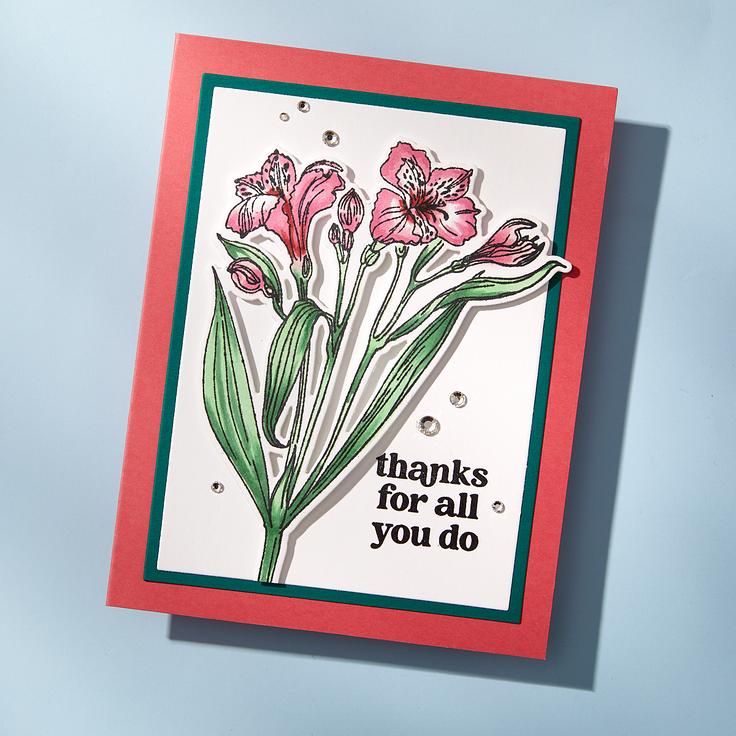 Ranger Ink - Simon Hurley - Stamps &amp; Dies - Heartfelt Blooms-ScrapbookPal