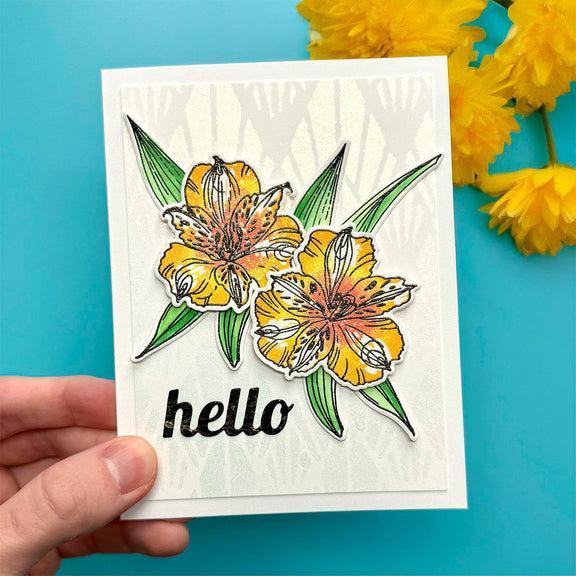 Ranger Ink - Simon Hurley - Stamps &amp; Dies - Heartfelt Blooms-ScrapbookPal