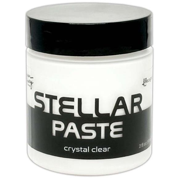 Ranger Ink - Simon Hurley - Stellar Paste - Crystal Clear-ScrapbookPal