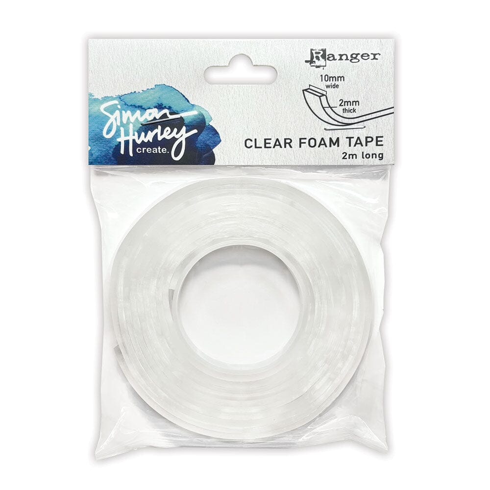 Ranger Ink - Simon Hurley create. - Clear Foam Tape-ScrapbookPal