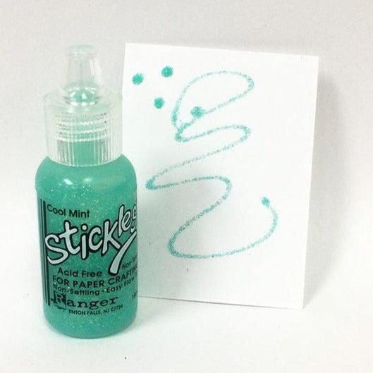 Ranger Ink - Stickles Glitter Glue - Cool Mint-ScrapbookPal