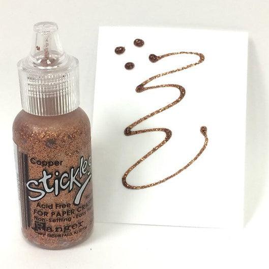 Ranger Ink - Stickles Glitter Glue - Copper-ScrapbookPal
