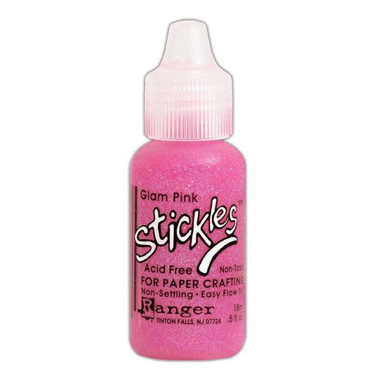 Ranger Ink - Stickles Glitter Glue - Glam Pink-ScrapbookPal