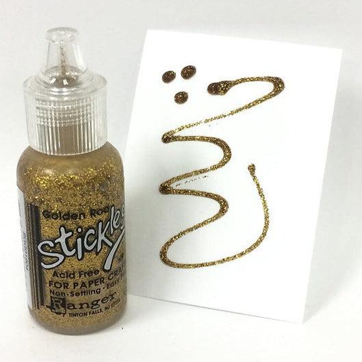 Ranger Ink - Stickles Glitter Glue - Golden Rod-ScrapbookPal
