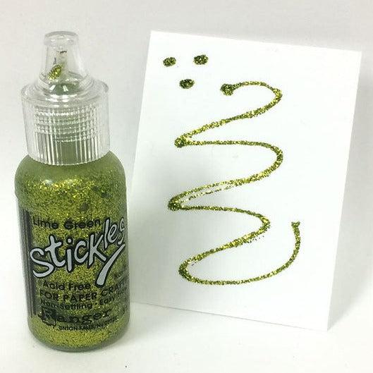 Ranger Ink - Stickles Glitter Glue - Lime Green-ScrapbookPal