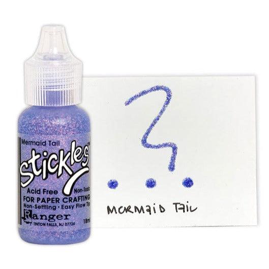 Ranger Ink - Stickles Glitter Glue - Mermaid Tail-ScrapbookPal