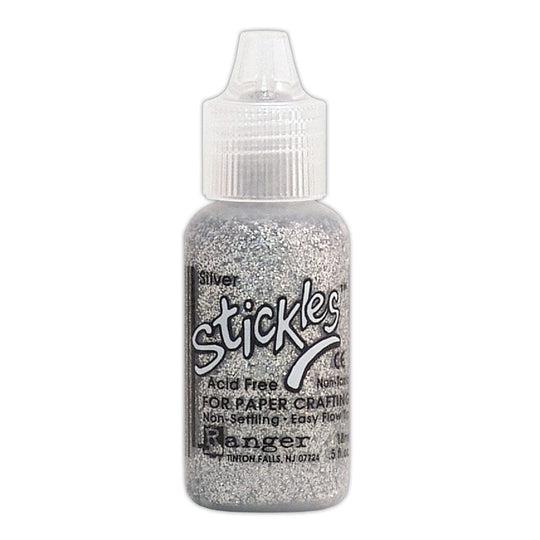 Ranger Ink - Stickles Glitter Glue - Silver-ScrapbookPal