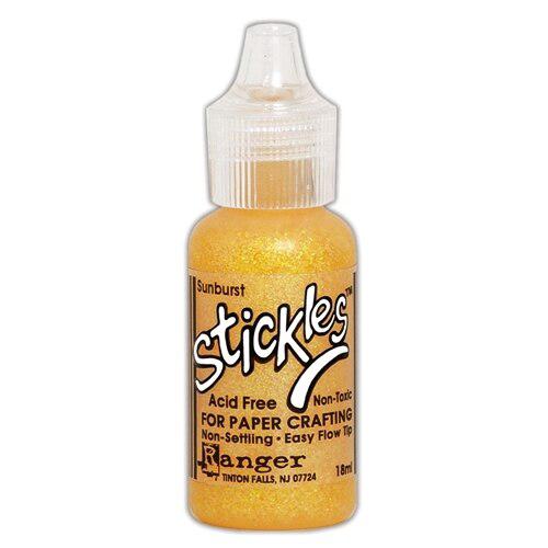 Ranger Ink - Stickles Glitter Glue - Sunburst-ScrapbookPal