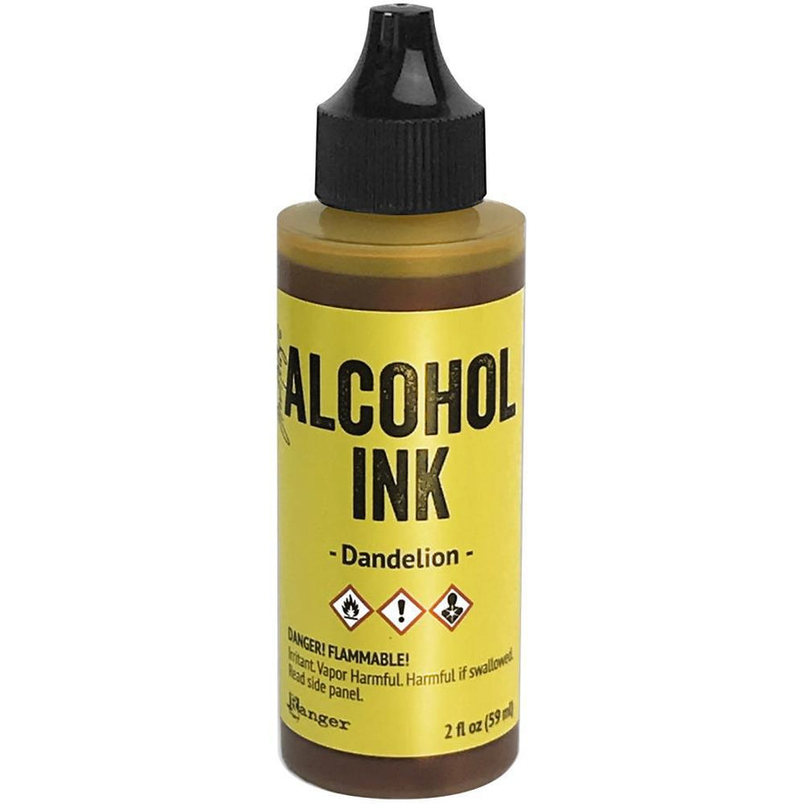 Ranger Ink - Tim Holtz - Alcohol Ink - Dandelion - 2 oz-ScrapbookPal