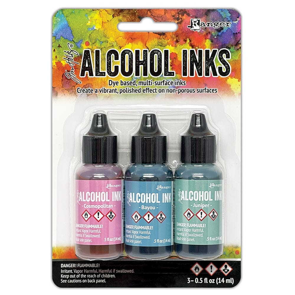 Ranger Ink - Tim Holtz - Alcohol Ink Kit - Getaway-ScrapbookPal