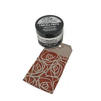 Ranger Ink - Tim Holtz - Distress Crackle Paste - Translucent - 3 oz.-ScrapbookPal