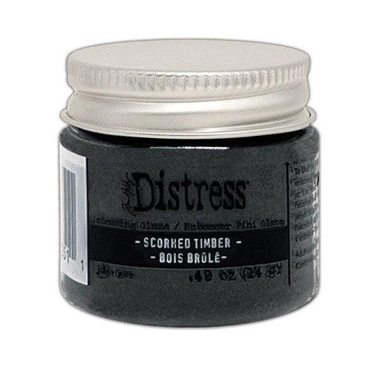 Ranger Ink - Tim Holtz - Distress Embossing Glaze - Scorched Timber-ScrapbookPal