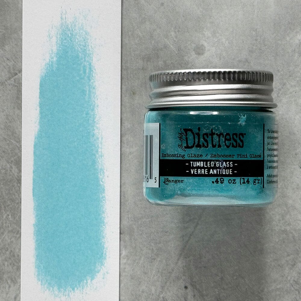 Ranger Ink - Tim Holtz - Distress Embossing Glaze - Tumbled Glass-ScrapbookPal