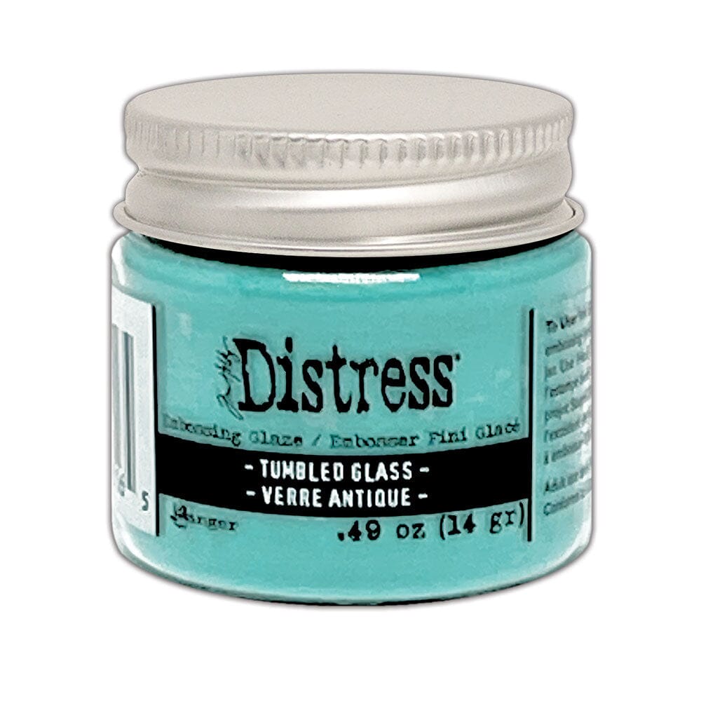 Ranger Ink - Tim Holtz - Distress Embossing Glaze - Tumbled Glass-ScrapbookPal