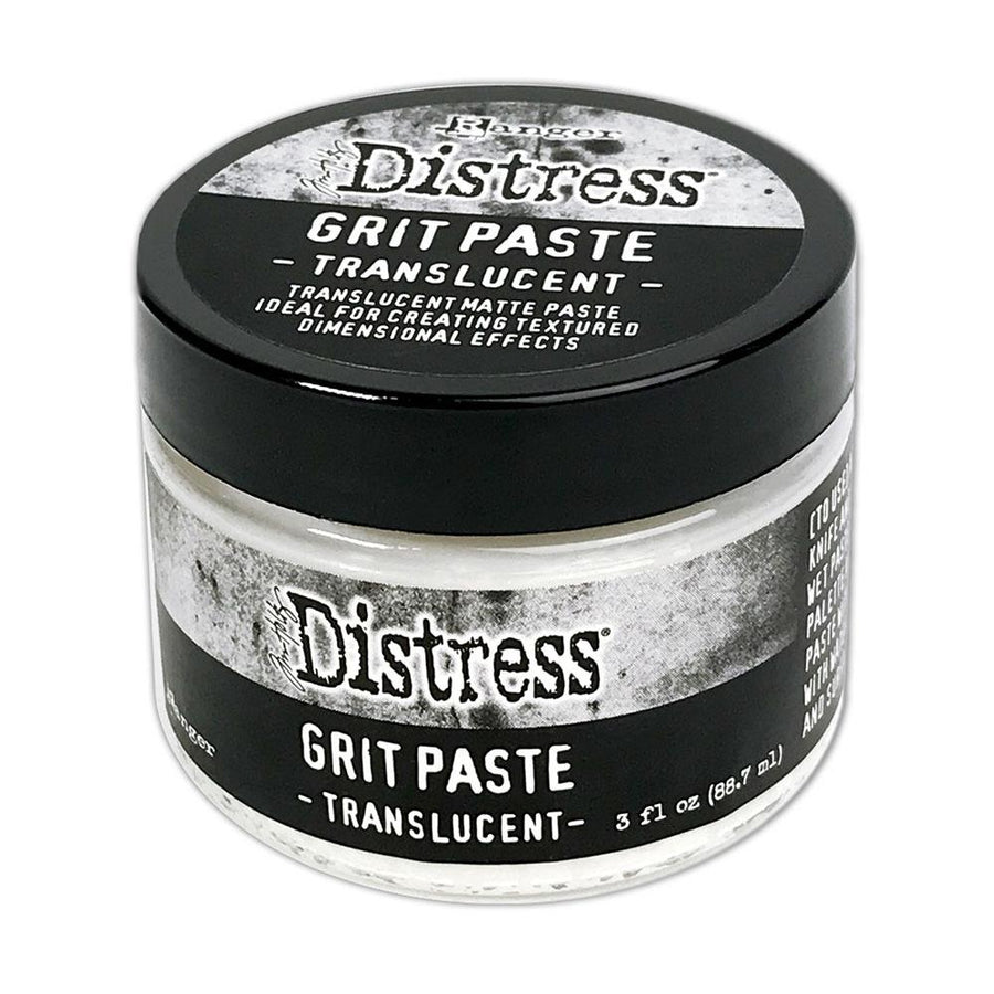 Ranger Ink - Tim Holtz - Distress Grit Paste - Translucent - 3 oz.-ScrapbookPal