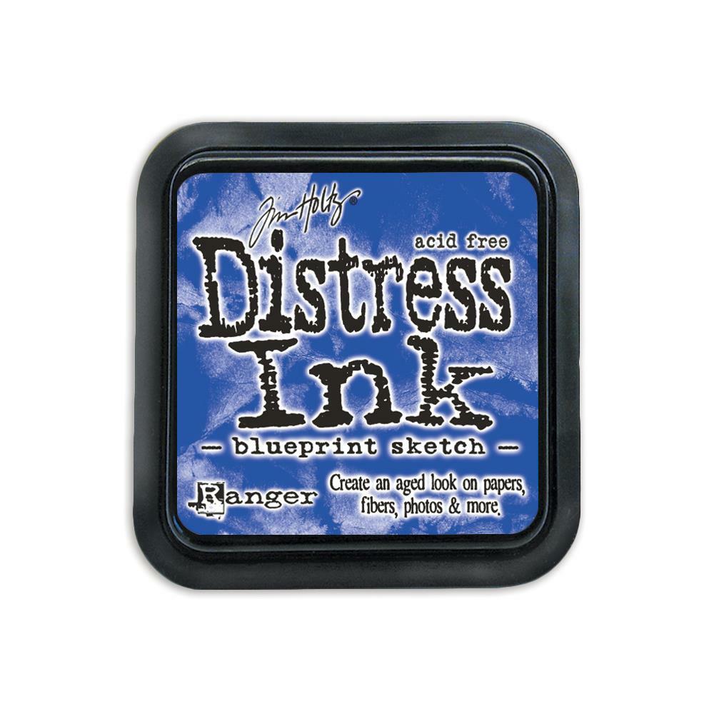 Ranger Ink - Tim Holtz - Distress Ink Pad - Blueprint Sketch-ScrapbookPal