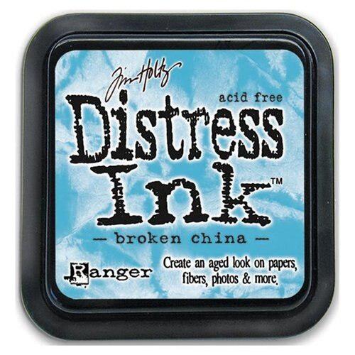 Ranger Ink - Tim Holtz - Distress Ink Pad - Broken China-ScrapbookPal