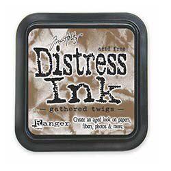 Ranger Ink - Tim Holtz - Distress Ink Pad - Gathered Twigs-ScrapbookPal