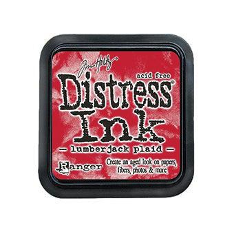 Ranger Ink - Tim Holtz - Distress Ink Pad - Lumberjack Plaid-ScrapbookPal