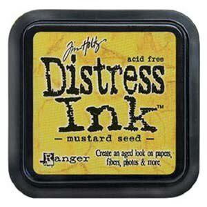 Ranger Ink - Tim Holtz - Distress Ink Pad - Mustard Seed-ScrapbookPal
