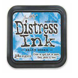 Ranger Ink - Tim Holtz - Distress Ink Pad - Salty Ocean-ScrapbookPal