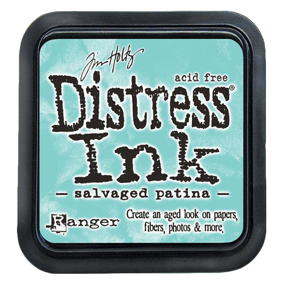 Ranger Ink - Tim Holtz - Distress Ink Pad - Salvaged Patina-ScrapbookPal