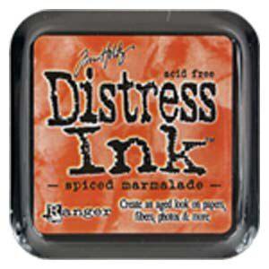 Ranger Ink - Tim Holtz - Distress Ink Pad - Spiced Marmalade-ScrapbookPal