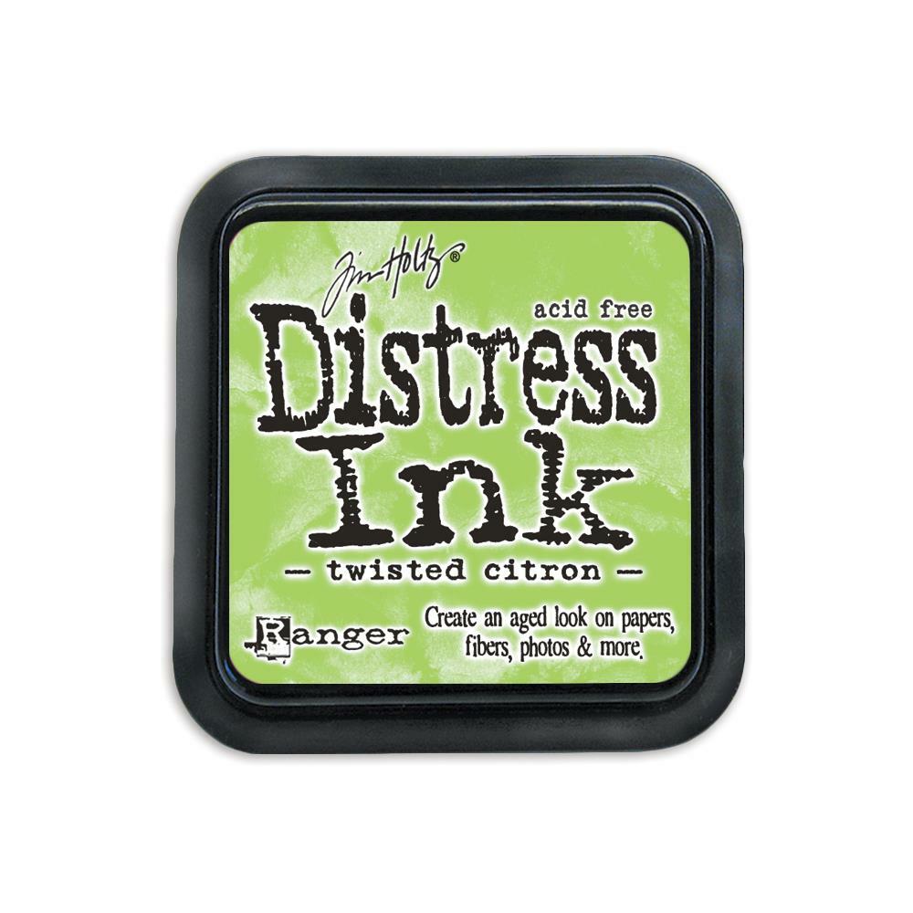 Ranger Ink - Tim Holtz - Distress Ink Pad - Twisted Citron-ScrapbookPal