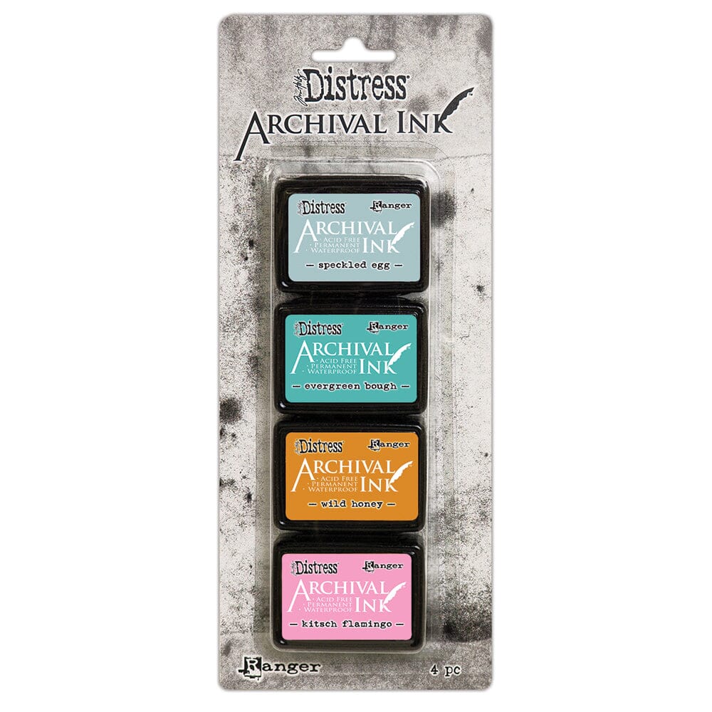 Ranger Ink - Tim Holtz - Distress Mini Archival Ink Pads - Kit 