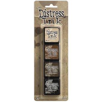 Ranger Ink - Tim Holtz - Distress Mini Ink Pads - Kit 3-ScrapbookPal