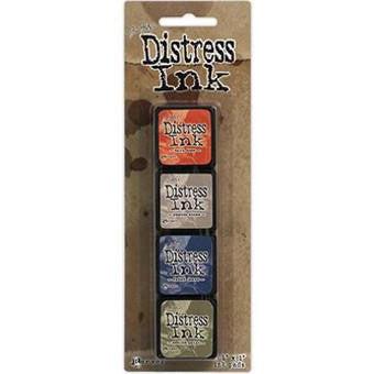 Ranger Ink - Tim Holtz - Distress Mini Ink Pads - Kit 5-ScrapbookPal