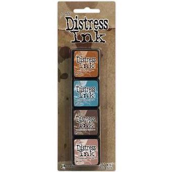 Ranger Ink - Tim Holtz - Distress Mini Ink Pads - Kit 6-ScrapbookPal