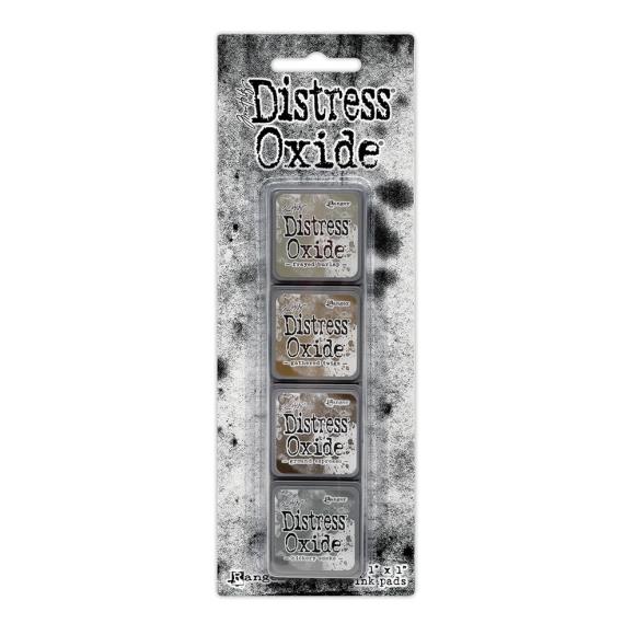 Ranger Ink - Tim Holtz - Distress Mini Oxide Ink Pads - Kit 12-ScrapbookPal