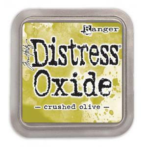 Ranger Ink - Tim Holtz - Distress Oxide Ink Pad - Crushed Olive-ScrapbookPal