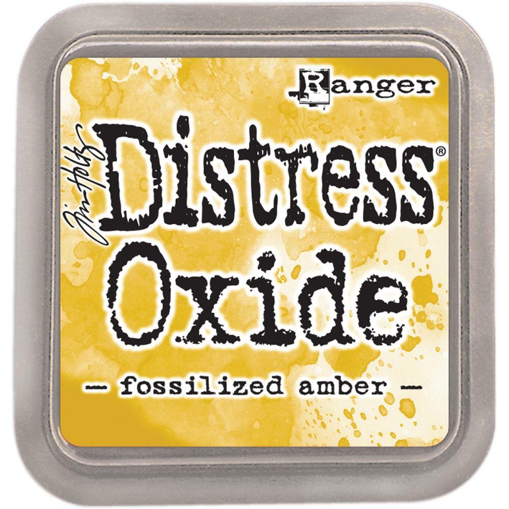 Ranger Ink - Tim Holtz - Distress Oxide Ink Pad - Fossilized Amber-ScrapbookPal