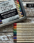 Ranger Ink - Tim Holtz - Distress Watercolor Pencils - Set 4-ScrapbookPal