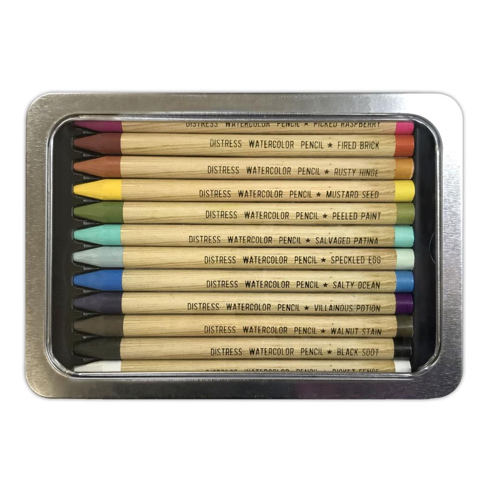 Ranger - Tim Holtz - Distress Watercolor Pencils - Set 1-ScrapbookPal