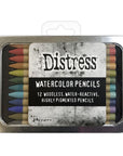 Ranger - Tim Holtz - Distress Watercolor Pencils - Set 3-ScrapbookPal