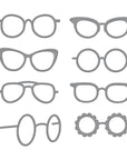 Spellbinders - Monster Birthday Collection - Dies - Smart Glasses