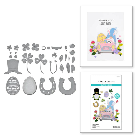 Spellbinders - Gnome Drive Collection - Dies - Gnome Drive Spring