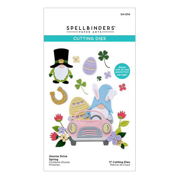 Spellbinders - Gnome Drive Collection - Dies - Gnome Drive Spring