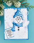 Stampendous - Holiday Hugs Collection - Dies - Snowman Hugs