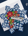 Spellbinders - Bibi's Snowflakes Collection - Dies - Snowflake Card Creator