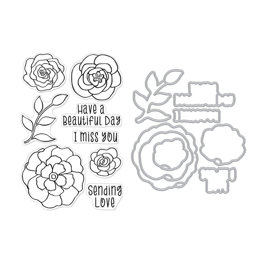 Hero Arts - Clear Stamps & Dies - Beautiful Day