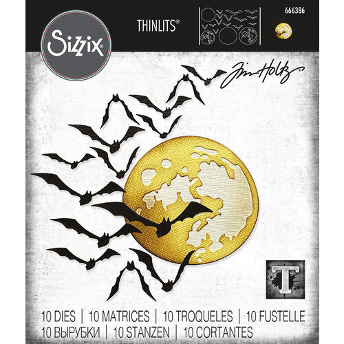 Sizzix - Tim Holtz - Thinlits Dies - Moonlight