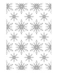 Sizzix - Multi-Level Textured Impressions Embossing Folder - Snowflake Sparkle
