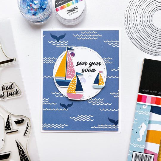 Catherine Pooler Designs - Clear Stamps - Sail Away